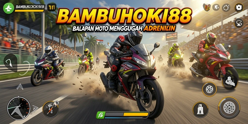 Tampilan gameplay menegangkan dari BAMBUHOKI88 yang menarik.