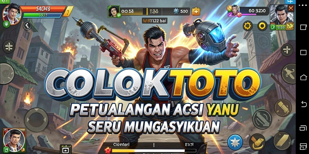 Tangkapan layar menampilkan intensitas pertarungan dalam COLOKTOTO.