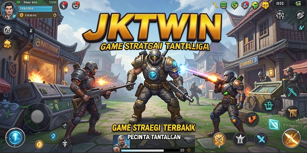 Tampilan utama gameplay JKTWIN dengan strategi mendalam.