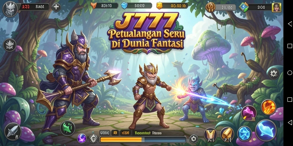Screeshot JT777 menampilkan aksi seru di dunia petualangan.