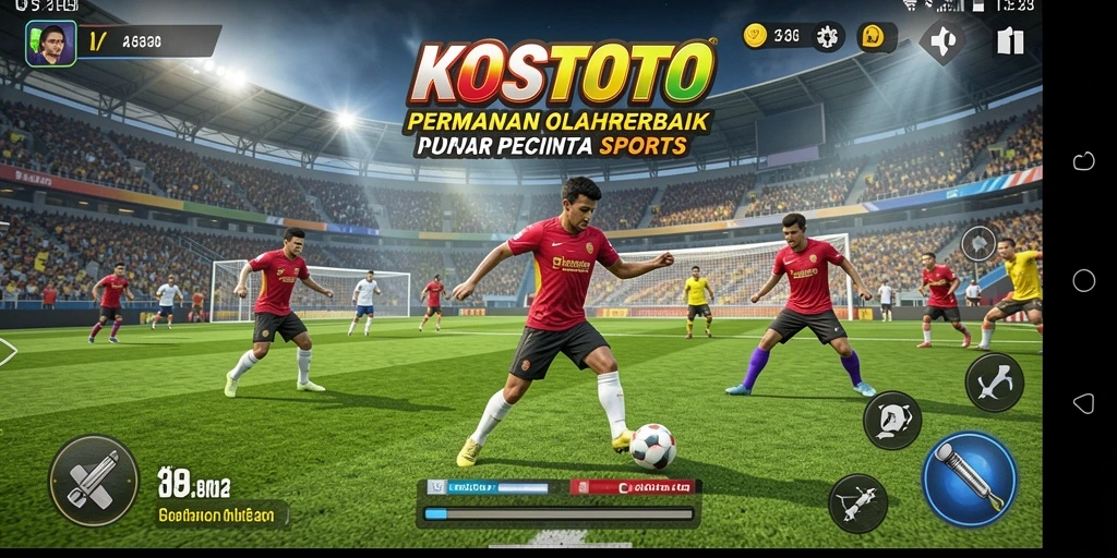 Tampilan screenshot gameplay KOSTOTO yang menarik dan penuh aksi.