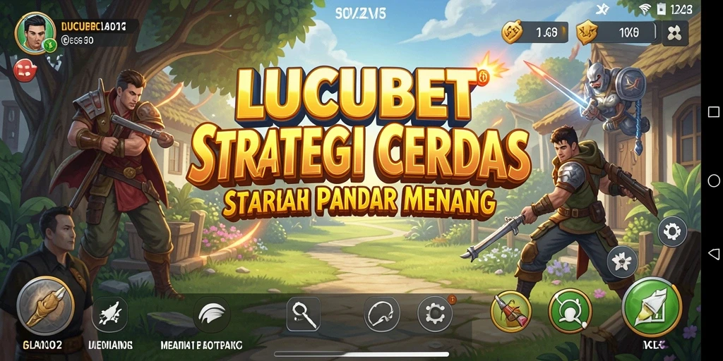 Tampilan gameplay LUCUBET yang menguji kecerdasan strategis pemain.