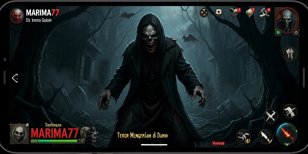 Gameplay menegangkan dalam atmosfer gelap yang mencekam.