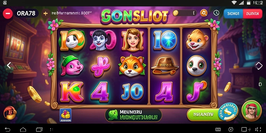 Tampilan screenshot utama ORA78 menunjukkan gameplay Slot yang mengasyikkan.