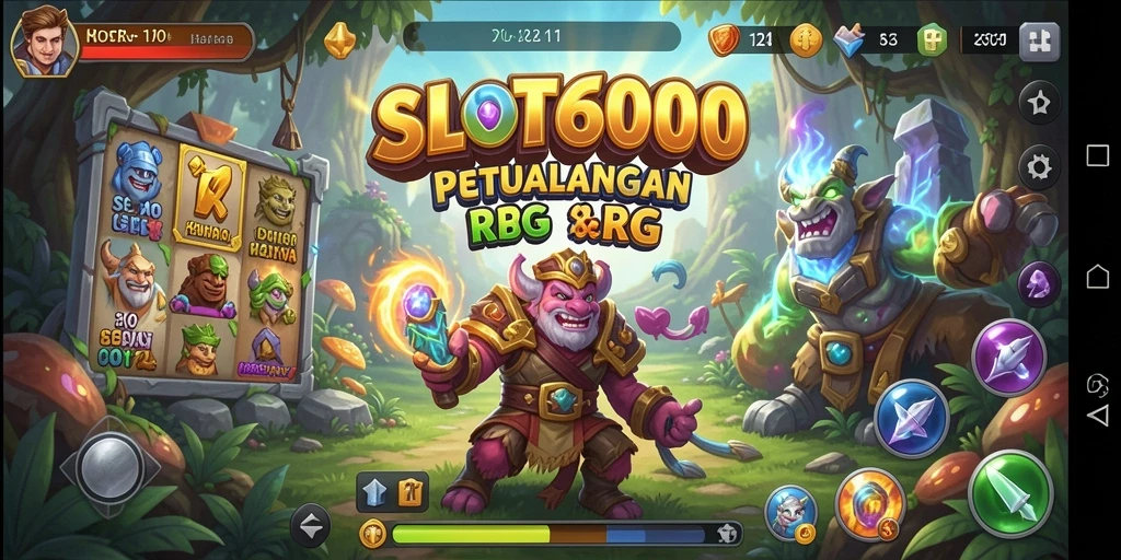 Tampilan gameplay SLOT6000 yang mendebarkan dalam dunia ARPG.