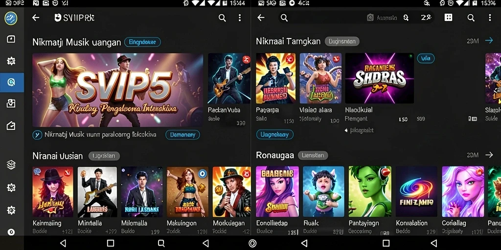 Tampilan gameplay SVIP5 yang menarik dan interaktif.