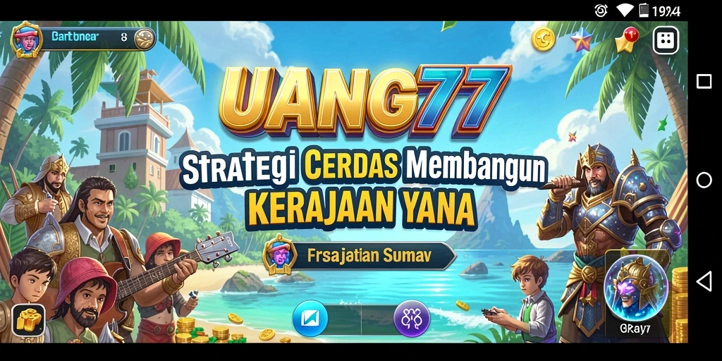 Gameplay UANG77 menampilkan strategi cerdas dan pertarungan epik.
